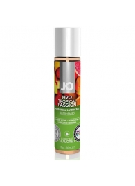 Смазка с ароматом тропических фруктов JO Flavored Tropical Passion - 30 мл. - System JO - купить с доставкой в Смоленске
