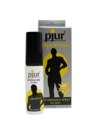 Пролонгирующий мужской спрей pjur SUPERHERO spray - 20 мл. - Pjur - купить с доставкой в Смоленске