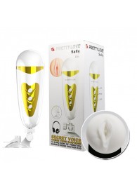 Мега-мастурбатор вагина Sally с вибрацией и голосом - Baile - в Смоленске купить с доставкой