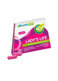 Возбуждающие капсулы Ladys Life - 14 капсул (0,35 гр.) - SuperCaps - купить с доставкой в Смоленске