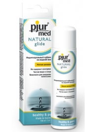 Нейтральный лубрикант на водной основе pjur MED Natural glide - 100 мл. - Pjur - купить с доставкой в Смоленске