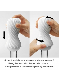 Мастурбатор FLEX Rocky Black с плотным рельефом - Tenga - в Смоленске купить с доставкой