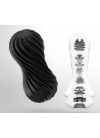 Мастурбатор FLEX Rocky Black с плотным рельефом - Tenga - в Смоленске купить с доставкой