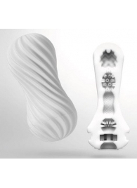 Мастурбатор FLEX Silky White с мягким рельефом - Tenga - в Смоленске купить с доставкой