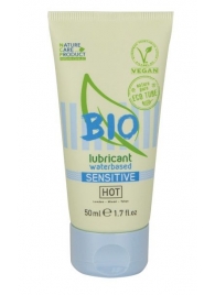Органический лубрикант для чувствительной кожи Bio Sensitive - 50 мл. - HOT - купить с доставкой в Смоленске