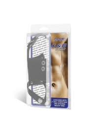 Кольцо на член и мошонку Cock Ring With 2  Ball Stretcher And Optional Weight Ring - BlueLine - в Смоленске купить с доставкой