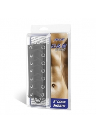 Сбруя на член на шнуровке 5  Cock Sheath - BlueLine - купить с доставкой в Смоленске