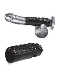 Сбруя на член на шнуровке 5  Cock Sheath - BlueLine - купить с доставкой в Смоленске