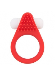 Красное эрекционное кольцо LIT-UP SILICONE STIMU RING 1 RED - Dream Toys - в Смоленске купить с доставкой