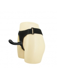 Страпон с изогнутой головкой Ultra Harness Curvy Dildo - 15,8 см. - Baile - купить с доставкой в Смоленске
