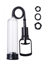 Вакуумная помпа A-toys с уплотнителем и эрекционными кольцами - A-toys - в Смоленске купить с доставкой