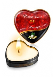Массажная свеча с ароматом экзотических фруктов Bougie Massage Candle - 35 мл. - Plaisir Secret - купить с доставкой в Смоленске