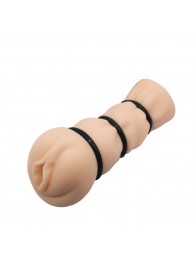 Мастурбатор-вагина с уплотняющими кольцами Baile Crazy Bull - Baile - в Смоленске купить с доставкой