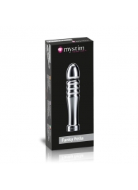 Ребристый фаллоимитатор для электростимуляции Funky Fella Rill Dildo - 13 см. - MyStim - купить с доставкой в Смоленске