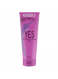 Согревающий лубрикант на водной основе Egzo Yes - 50 мл. - EGZO - купить с доставкой в Смоленске