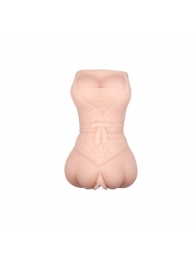 Мастурбатор-вагина с эффектом смазки в виде женской фигурки - Baile - в Смоленске купить с доставкой