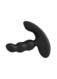 Черный силиконовый стимулятор простаты Levett Nitoc с пультом ДУ - Levett - в Смоленске купить с доставкой