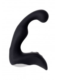 Чёрный изогнутый вибростимулятор простаты Erotist - Erotist Adult Toys - в Смоленске купить с доставкой