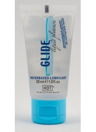 Интимная смазка на водной основе Glide - 30 мл. - HOT - купить с доставкой в Смоленске