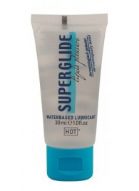 Гель-смазка на водной основе для чувствительной кожи Superglide - 30 мл. - HOT - купить с доставкой в Смоленске