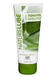 Смазка на водной основе с алоэ вера Nature Lube - 30 мл. - HOT - купить с доставкой в Смоленске