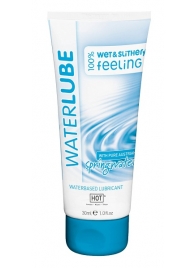 Гель-смазка на основе чистой родниковой воды WaterLube - 30 мл. - HOT - купить с доставкой в Смоленске