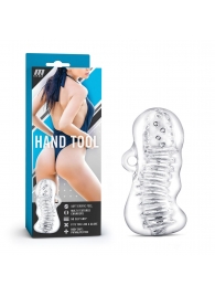 Прозрачный мастурбатор M for Men Hand Tool - Blush Novelties - в Смоленске купить с доставкой