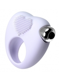 Белое виброкольцо для продления полового акта JOS MOYS - JOS - в Смоленске купить с доставкой