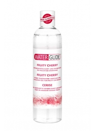 Лубрикант на водной основе с ароматом вишни FRUITY CHERRY - 300 мл. - Waterglide - купить с доставкой в Смоленске