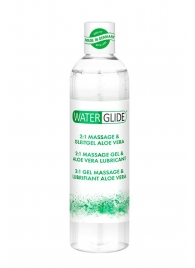 Гель-смазка 2-в-1 MASSAGE   LUBRICANT ALOE VERA - 300 мл. - Waterglide - купить с доставкой в Смоленске