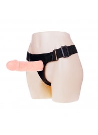 Телесный фаллоимитатор на трусиках Jessica Strap-On - 15,5 см. - Baile - купить с доставкой в Смоленске