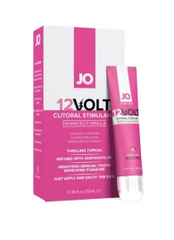 Возбуждающая сыворотка мощного действия JO Volt 12V - 10 мл. - System JO - купить с доставкой в Смоленске