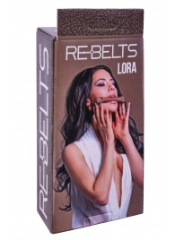Кляп-трензель Lora с металлическими кольцами - Rebelts - купить с доставкой в Смоленске