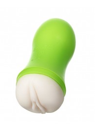 Мастурбатор-вагина A-Toys в зеленой колбе - A-toys - в Смоленске купить с доставкой