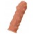 Телесная реалистичная насадка KOKOS Extreme Sleeve 11 с дополнительной стимуляцией - 12,7 см. - KOKOS - в Смоленске купить с доставкой