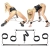 Комплект наручников и наножников с распорками Spread  em Bar and Cuff Set - Pipedream - купить с доставкой в Смоленске