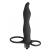 Черная вибронасадка для двойного проникновения Flirtini - 15,9 см. - Lola Games - купить с доставкой в Смоленске