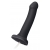 Черный фаллос с имитацией эякуляции Silicon Cum Dildo L - 19,6 см. - Strap-on-me - купить с доставкой в Смоленске