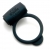 Темно-серое эрекционное кольцо Vibrating Love Ring с вибрацией - Fifty Shades of Grey - в Смоленске купить с доставкой