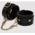 Черные оковы на ноги Bound to You Faux Leather Ankle Cuffs - Fifty Shades of Grey - купить с доставкой в Смоленске