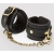Черные наручники Bound to You Faux Leather Wrist Cuffs - Fifty Shades of Grey - купить с доставкой в Смоленске
