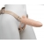 Телесный фаллопротез MEN STYLE с анальным стимулятором - 17,5 см. - LOVETOY (А-Полимер) - купить с доставкой в Смоленске