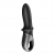 Черный анальный вибратор Hot Passion с функцией нагрева - Satisfyer - в Смоленске купить с доставкой
