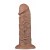 Коричневый фаллоимитатор Cubby dildo - 26,6 см. - Lovetoy