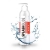 Возбуждающий гель-лубрикант SPLASHGLIDE HOT STIMULATIVE - 330 мл. - Splashglide - купить с доставкой в Смоленске