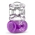 Фиолетовое эрекционное виброкольцо One Night Stand Vibrating C-Ring - Blush Novelties - в Смоленске купить с доставкой