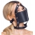 Черный намордник с кляпом-шаром Head Harness With A Gag - Orion - купить с доставкой в Смоленске