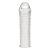 Текстурированная насадка на пенис Clear Textured Penis Enhancing Sleeve Extension - 16,5 см. - BlueLine - в Смоленске купить с доставкой