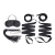 Эротический набор 4PC Bondage Bed Strap   Flogger Kit - Lux Fetish - купить с доставкой в Смоленске