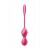 Малиновые вагинальные шарики с вибрацией Love Birds 2 - 22,2 см. - Satisfyer